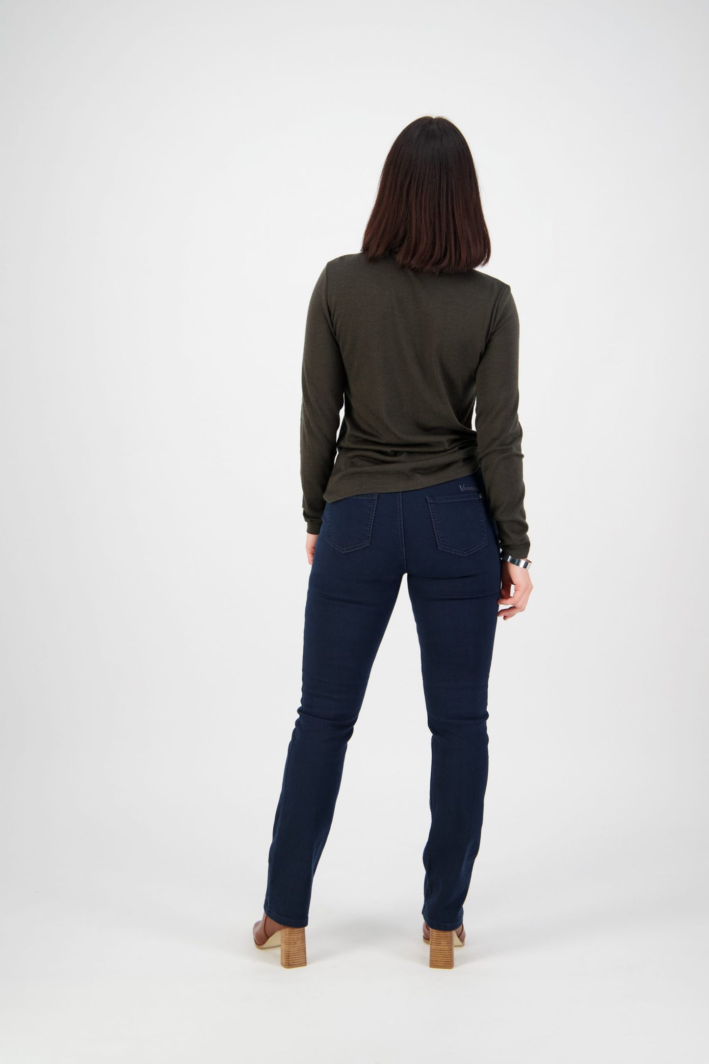 
                  
                    Basketweave Reign Jeans - Indigo 5535
                  
                